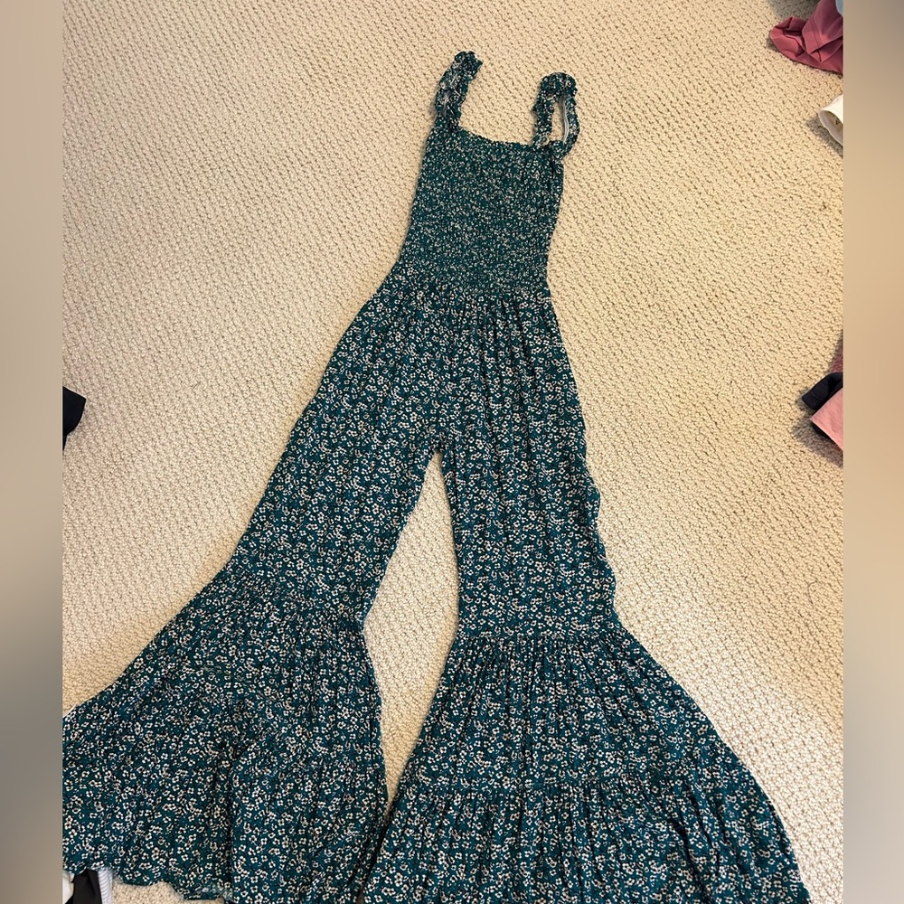 Floral jumpsuit!